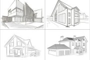 房屋设计示意图,房屋设计效果图手绘