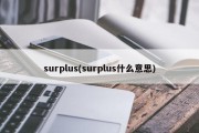 surplus(surplus什么意思)